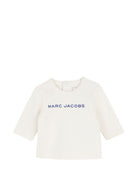 Set tre pezzi per neonato The Marc Jacobs Kids azzurro con logo sul davanti W61078 77X THE MARC JACOBS KIDS 