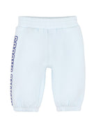 Set tre pezzi per neonato The Marc Jacobs Kids azzurro con logo sul davanti W61078 77X THE MARC JACOBS KIDS 