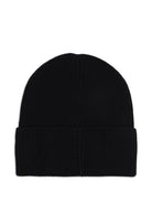 Cappello per bambina The Marc Jacobs Kids nero con logo ricamato sul davanti W61087 09B THE MARC JACOBS KIDS 