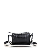 Borsa a spalla per bambina The Marc Jacobs nera con applicazione fiore sul davanti W61091 09B THE MARC JACOBS KIDS 