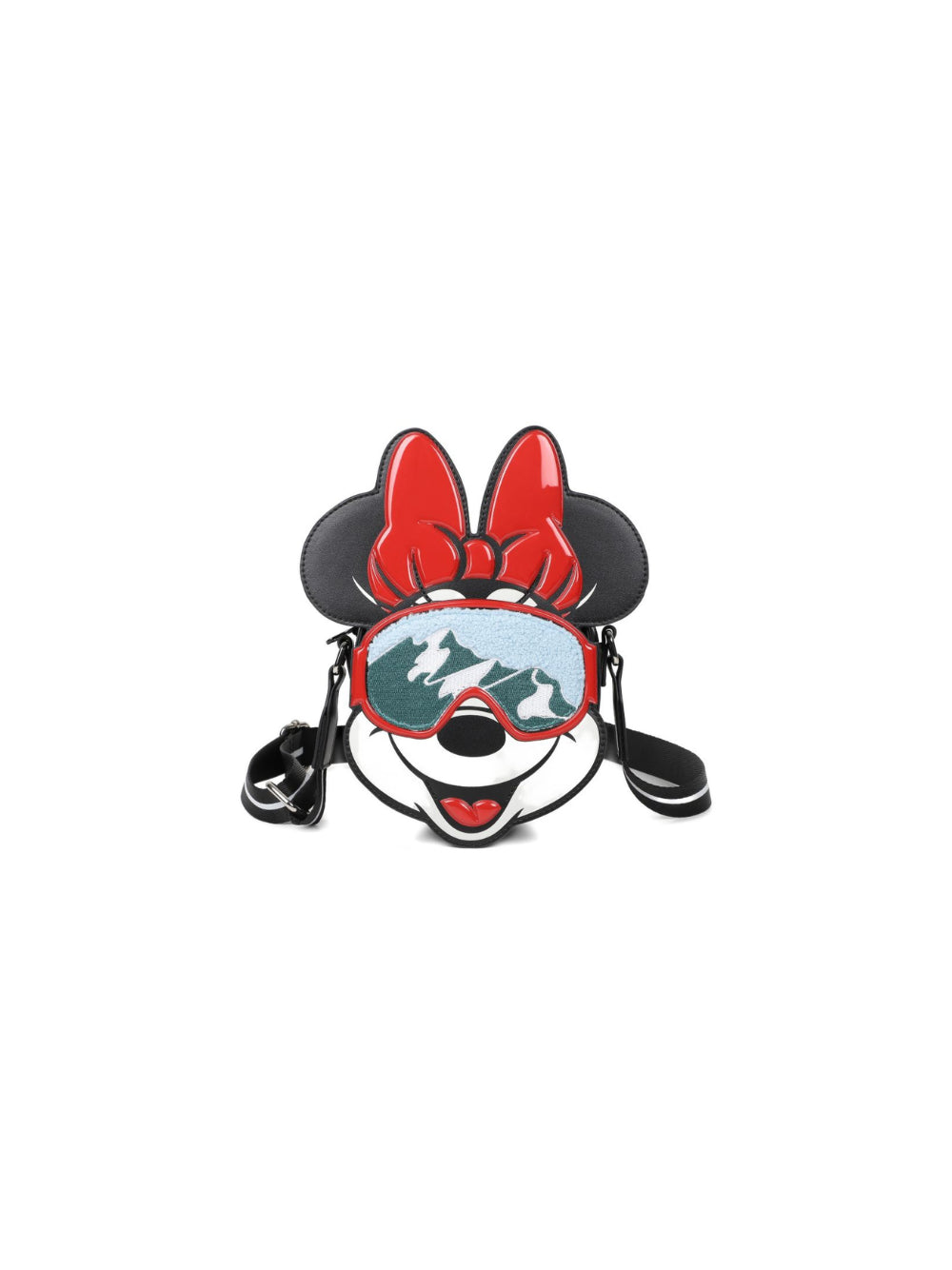 Borsa a spalla per bambina The Marc Jacobs Kids x Disney nera a forma di Minnie Mouse W61096 09B THE MARC JACOBS KIDS 