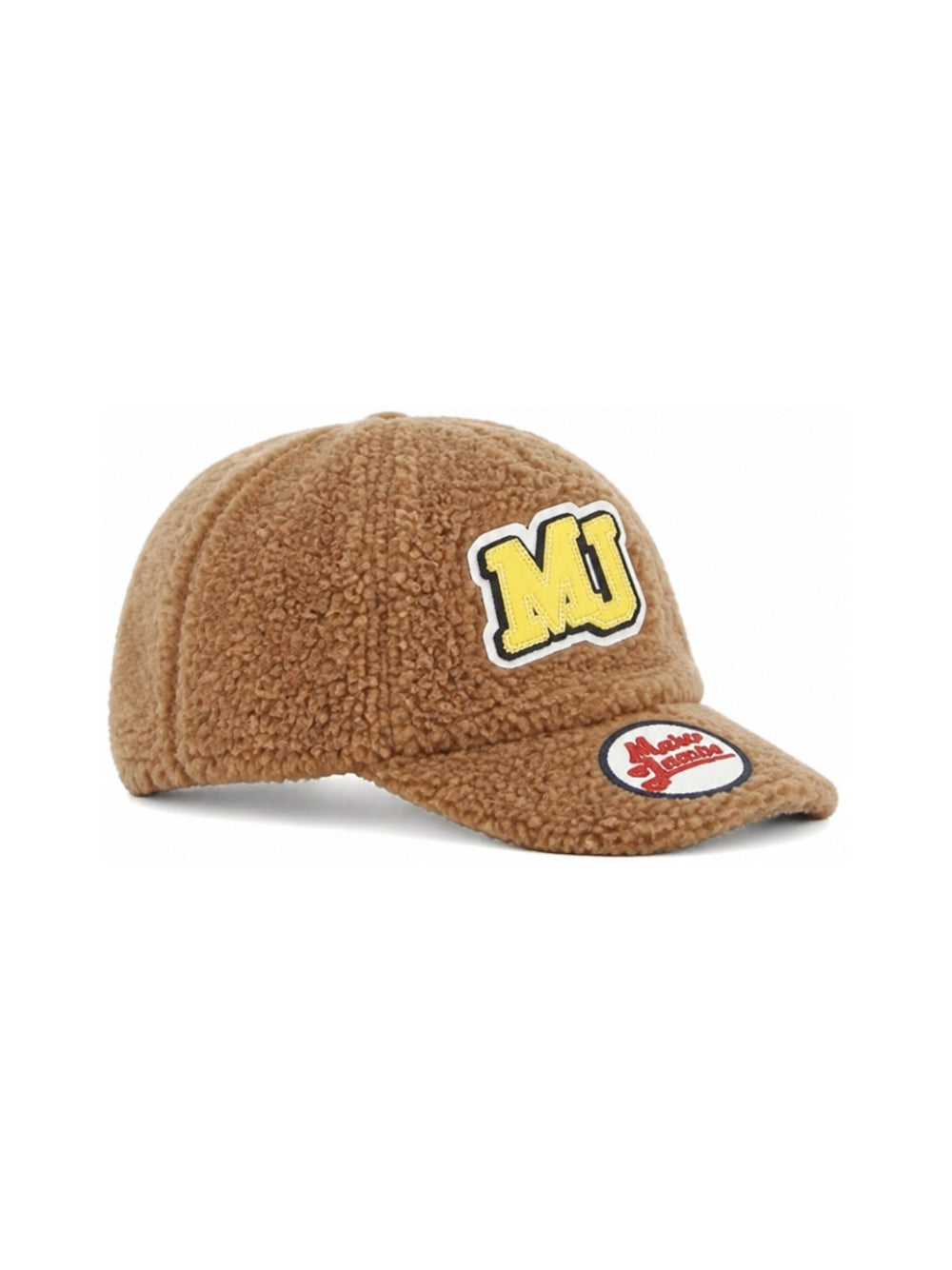 Cappello per bambino The Marc Jacobs Kids marrone con finitura in shearling W61106 213 THE MARC JACOBS KIDS 