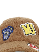 Cappello per bambino The Marc Jacobs Kids marrone con finitura in shearling W61106 213 THE MARC JACOBS KIDS 