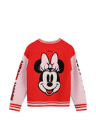 Maglione per bambina The Marc Jacobs Kids x Disney rosso con stampa Minnie Mouse sul retro W61110 975 THE MARC JACOBS KIDS 