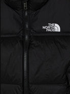 Giubbino Nuptse per bambini The North Face Kids nero con logo stampato sul davanti NF0A82TS GOF1 THE NORTH FACE KIDS 
