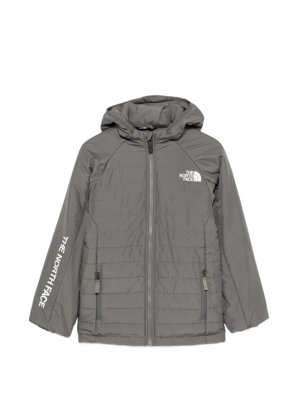 Giubbino B Never Stop per bambino The North Face Kids grigio con finitura imbottita NF0A89HR 0UZ1 THE NORTH FACE KIDS 