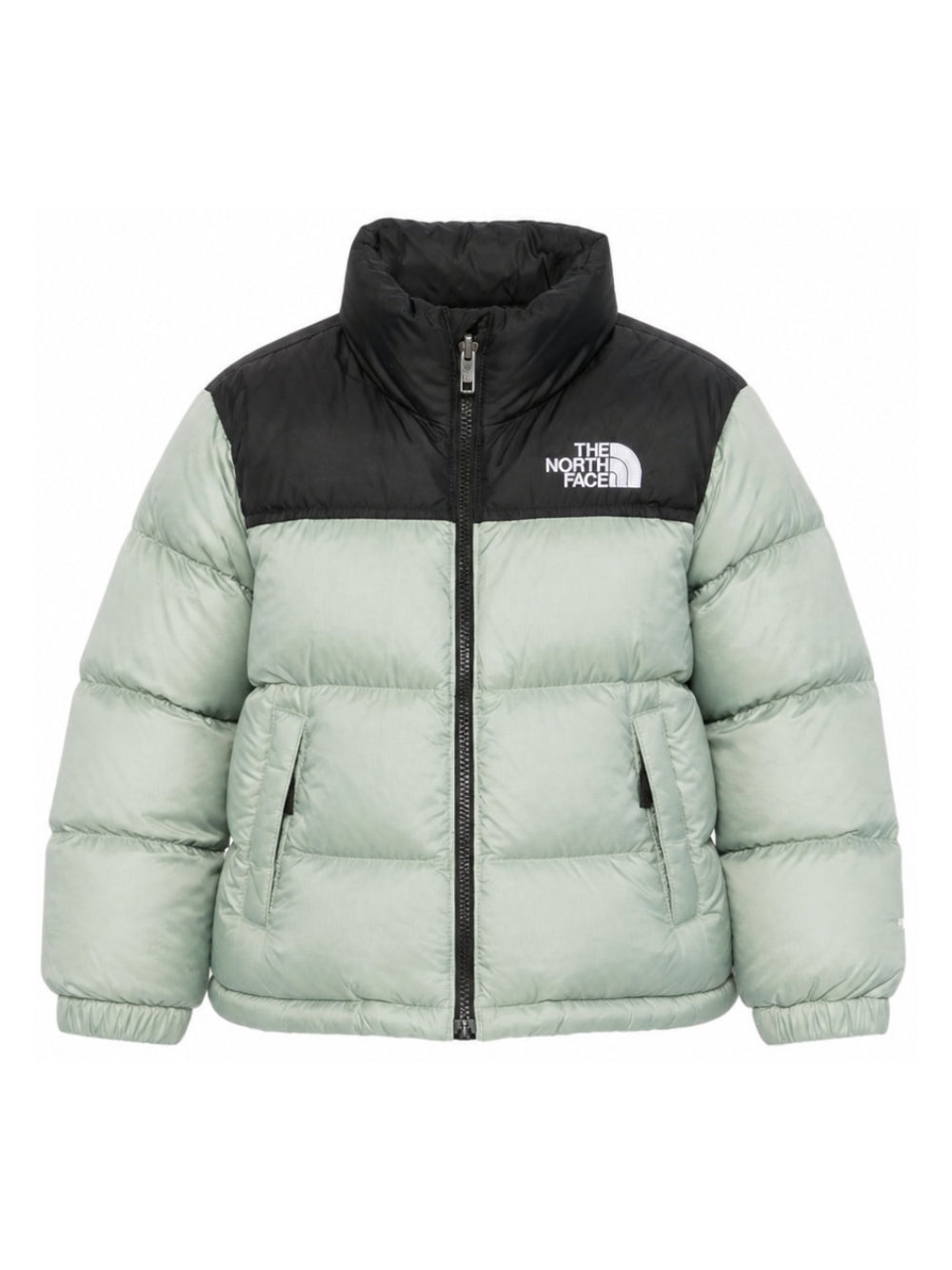 Giubbino Nuptse per bambino The North Face Kids verde con design imbottito NF0A8A4C BQ11 THE NORTH FACE KIDS 