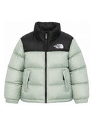 Giubbino Nuptse per bambino The North Face Kids verde con design imbottito NF0A8A4C BQ11 THE NORTH FACE KIDS 