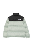 Giubbino Nuptse per bambino The North Face Kids verde con design imbottito NF0A8A4C BQ11 THE NORTH FACE KIDS 
