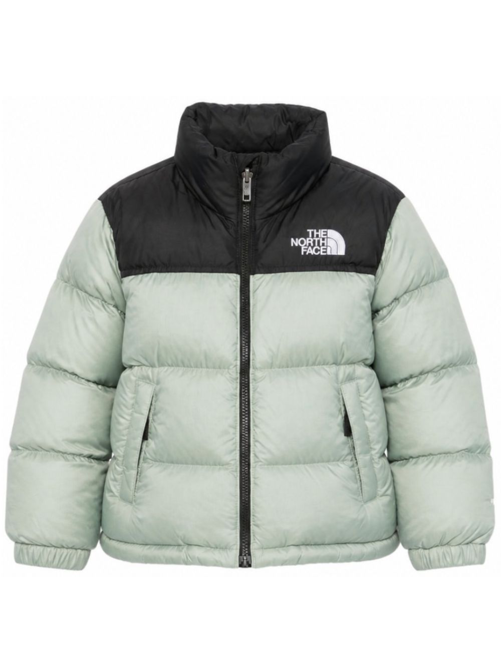 Giubbino Nuptse per bambino The North Face Kids verde con design imbottito NF0A8A4C BQ11 THE NORTH FACE KIDS 