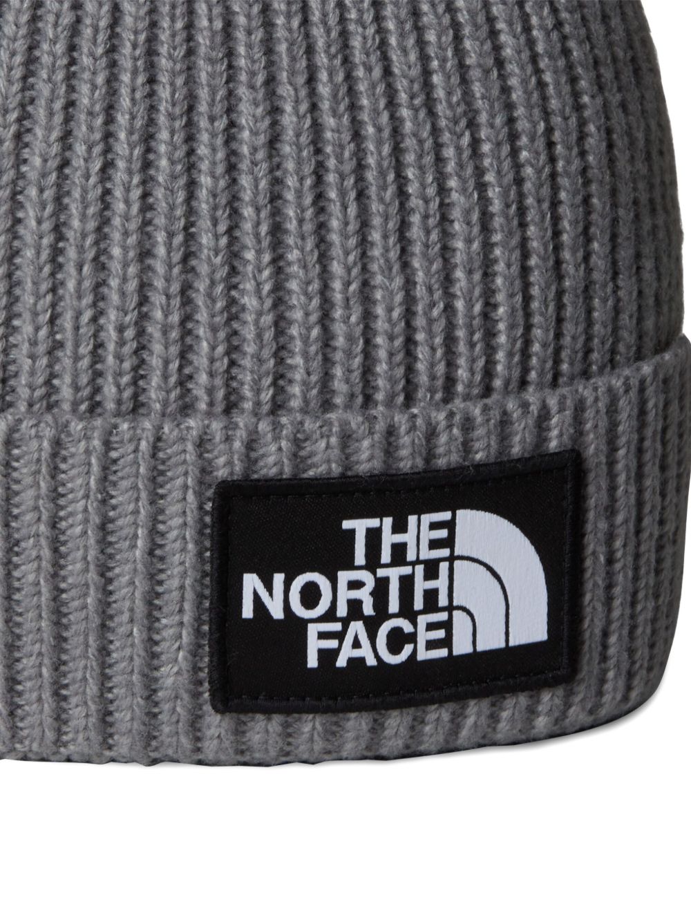 Berretto per bambini The North Face Kids grigio con lavorazione in maglia a coste NF0A8CGU DYY1 THE NORTH FACE KIDS 