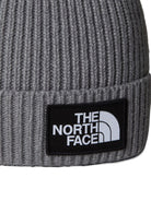 Berretto per bambini The North Face Kids grigio con lavorazione in maglia a coste NF0A8CGU DYY1 THE NORTH FACE KIDS 