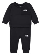 Tuta per neonato The North Face Kids nera con dettaglio logo sul davanti NF0A8CV1 JK31 THE NORTH FACE KIDS 