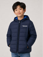Giubbino per bambino Timberland Kids blu con design imbottito T60377 849 TIMBERLAND KIDS 