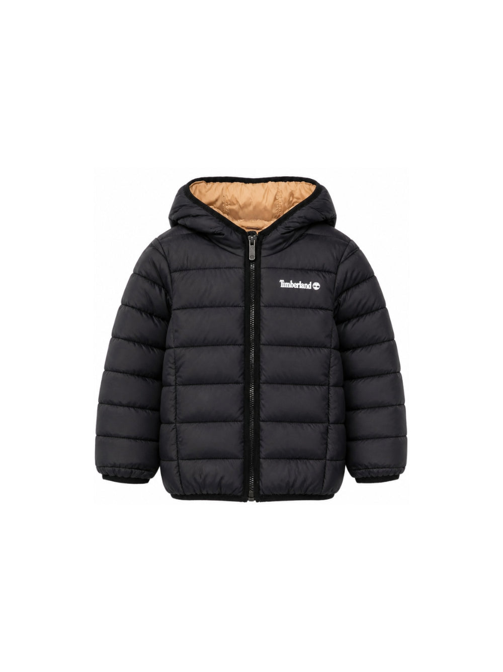 Giubbino per bambinoTimberland Kids nero con stampa logo sul petto T60377 M13 TIMBERLAND KIDS 