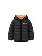 Giubbino per bambinoTimberland Kids nero con stampa logo sul petto T60377 M13 TIMBERLAND KIDS 