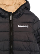 Giubbino per bambinoTimberland Kids nero con stampa logo sul petto T60377 M13 TIMBERLAND KIDS 