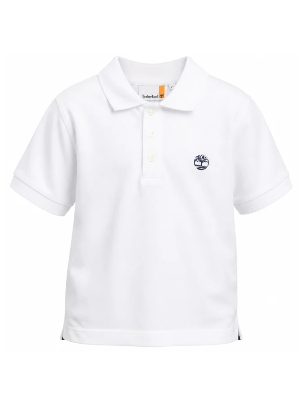 Polo per bambino Timberland Kids bianca con logo sul petto T60823 10P TIMBERLAND KIDS 
