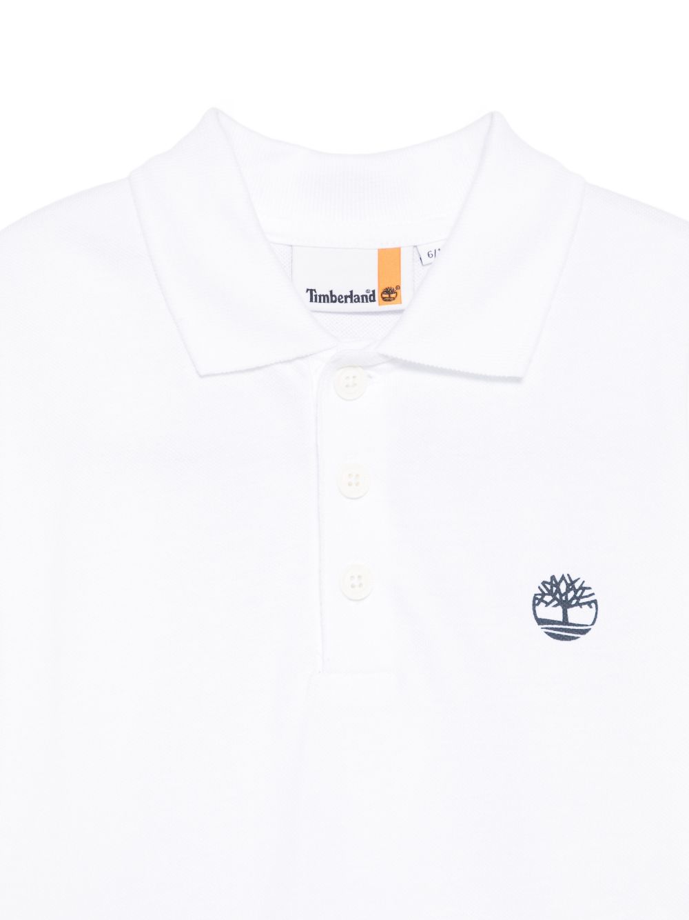 Polo per bambino Timberland Kids bianca con logo sul petto T60823 10P TIMBERLAND KIDS 