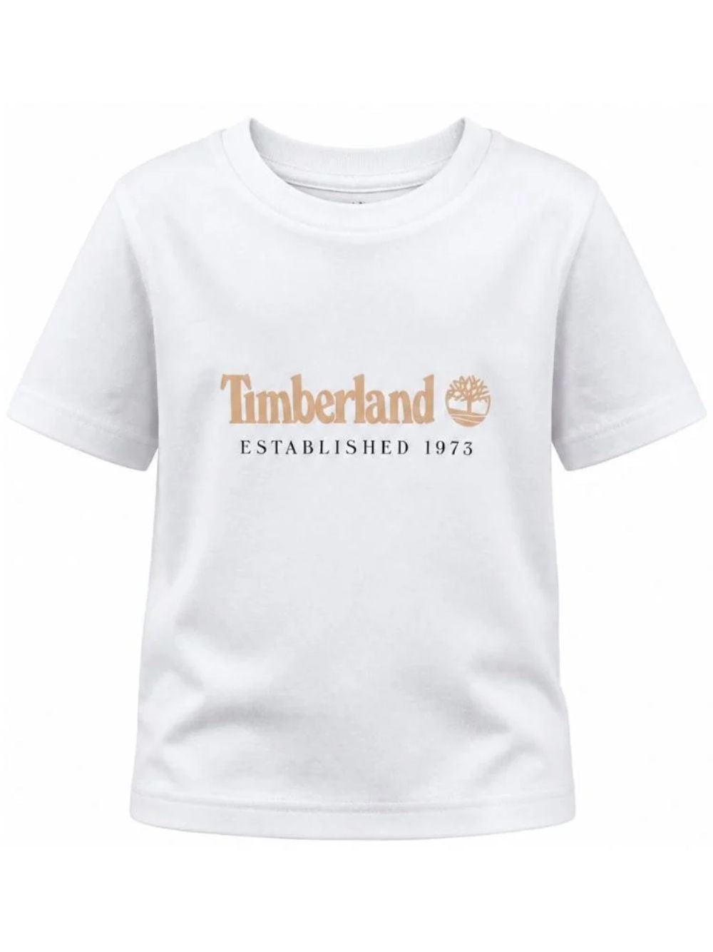 T-shirt per bambino Timberland Kids bianca con stampa logo T60968 10P TIMBERLAND KIDS 