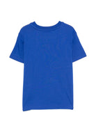 T-shirt per bambino Timberland Kids blu con stampa logo sul davanti T60968 829 TIMBERLAND KIDS 