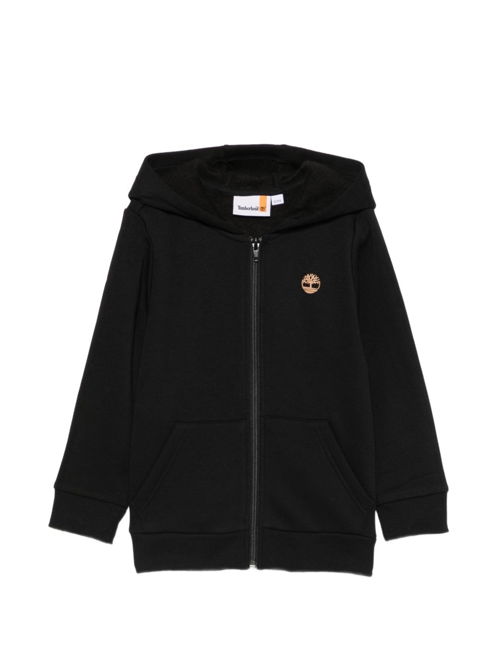 Felpa per bambino Timberland Kids nera con logo sul davanti T60973 09B TIMBERLAND KIDS 