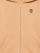 Felpa per bambino Timberland Kids beige con logo sul davanti T60973 230 TIMBERLAND KIDS 