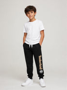 Pantatuta per bambino Timberland Kids nero con stampa logo sul lato T60974 09B TIMBERLAND KIDS 