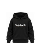 Felpa per bambino Timberland Kids nera con stampa logo sul davanti T60975 09B TIMBERLAND KIDS 