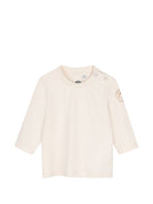 Set T-shirt e salopette per neonato Timberland Kids in denim con applicazione T61005 Z06 TIMBERLAND KIDS 