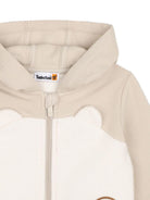 Felpa per neonato Timberland Kids beige con inserti in pile T61012 192 TIMBERLAND KIDS 