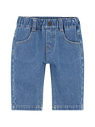 Jeans per neonato Timberland Kids in denim con applicazione logo T61014 Z06 TIMBERLAND KIDS 
