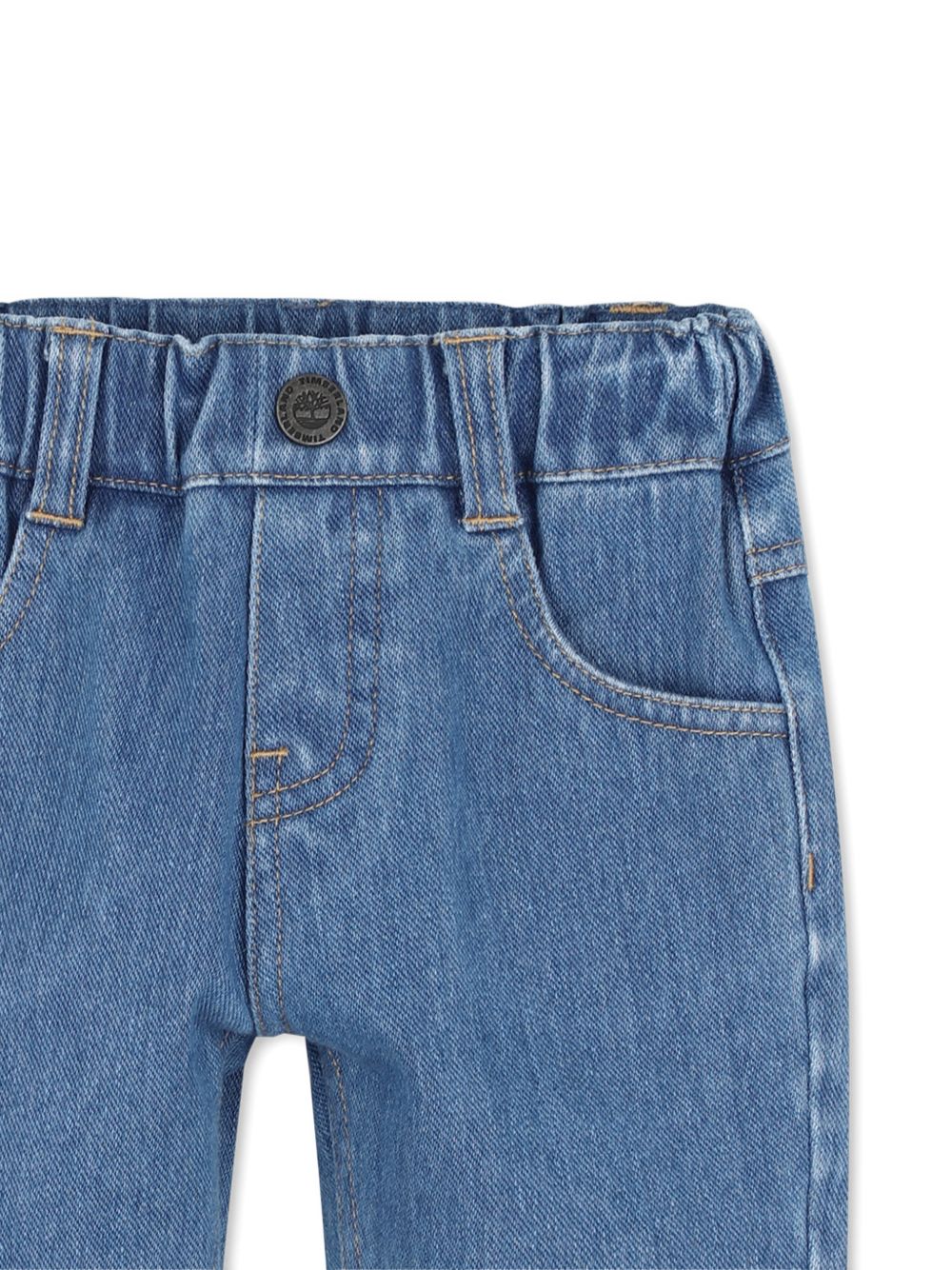 Jeans per neonato Timberland Kids in denim con applicazione logo T61014 Z06 TIMBERLAND KIDS 