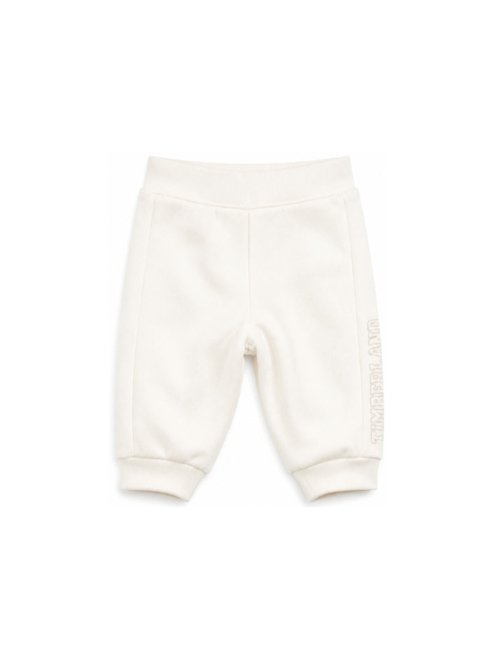 Pantaloni per neonato Timberland Kids beige con stampa logo sul lato T61015 127 TIMBERLAND KIDS 