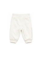 Pantaloni per neonato Timberland Kids beige con stampa logo sul lato T61015 127 TIMBERLAND KIDS 