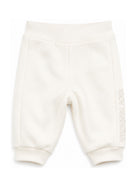 Pantaloni per neonato Timberland Kids beige con stampa logo sul lato T61015 127 TIMBERLAND KIDS 