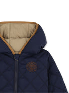 Giacca per neonato Timberland Kids blu con design reversibile trapuntata T61023 659 TIMBERLAND KIDS 