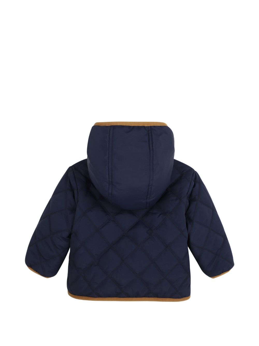 Giacca per neonato Timberland Kids blu con design reversibile trapuntata T61023 659 TIMBERLAND KIDS 
