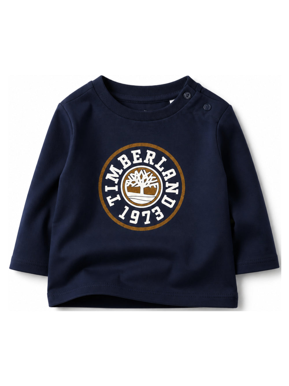 T-shirt per neonato Timberland Kids blu con stampa grafica T61026 849 TIMBERLAND KIDS 