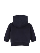 Felpa per neonato Timberland Kids blu con stampa e cappuccio T61034 849 TIMBERLAND KIDS 