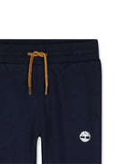 Set tuta sportiva per neonato Timberland Kids blu con stampa logo sul davanti T61037 849 TIMBERLAND KIDS 