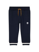 Set tuta sportiva per neonato Timberland Kids blu con stampa logo sul davanti T61037 849 TIMBERLAND KIDS 