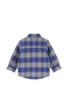 Camicia per neonato Timberland Kids blu con motivo a quadri T61039 829 TIMBERLAND KIDS 