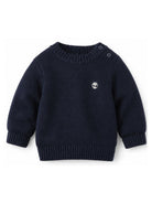 Maglione per neonato Timberland Kids blu con design lavorato a maglia T61042 849 TIMBERLAND KIDS 