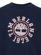 T-shirt per bambino Timberland Kids blu con stampa grafica T61049 849 TIMBERLAND KIDS 