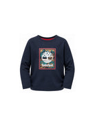 T-shirt per bambino Timberland Kids blu con stampa grafica T61052 849 TIMBERLAND KIDS 