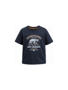 T-shirt per bambino Timberland Kids blu con stampa grafica T61053 849 TIMBERLAND KIDS 