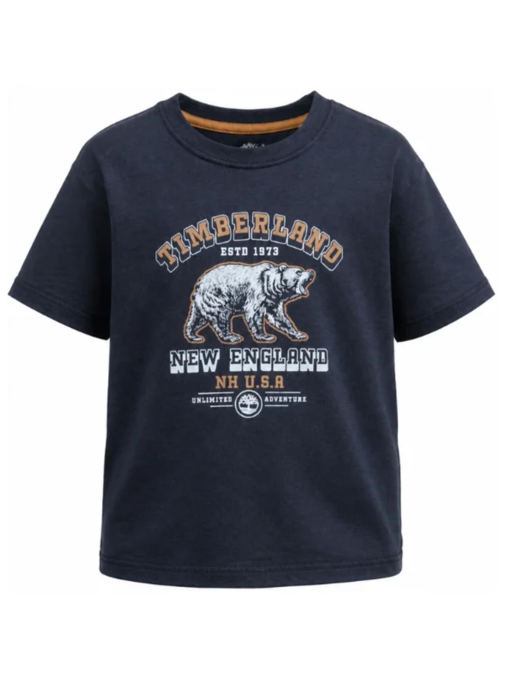 T-shirt per bambino Timberland Kids blu con stampa grafica T61053 849 TIMBERLAND KIDS 