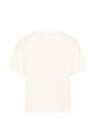 T-shirt per bambino Timberland Kids color crema con stampa grafica T61054 127 TIMBERLAND KIDS 