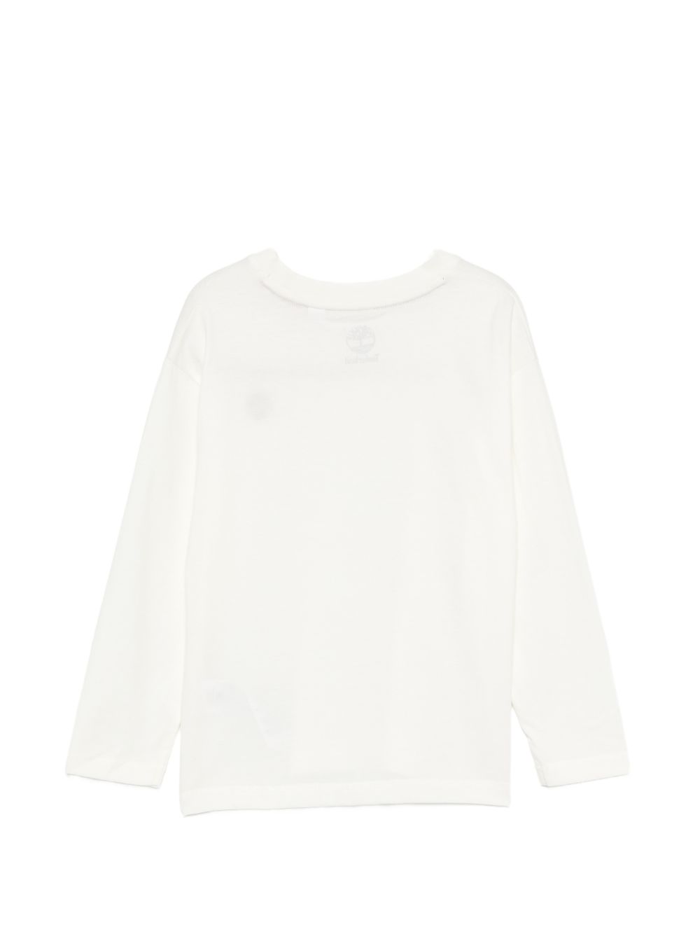 T-shirt per bambino Timberland Kids bianca con applicazione logo T61056 127 TIMBERLAND KIDS 